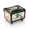 Small Iridescent Glass Ring Box - Leila Jewels