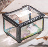 Small Iridescent Glass Ring Box - Leila Jewels