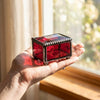 Small Ruby Glass Ring Box - Leila Jewels