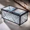 Vintage Glass Keepsake Box - Leila Jewels
