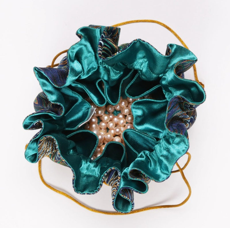 Brocade Jewelry Pouch