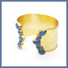 Adjustable Gemstone Cuff - Leila Jewels