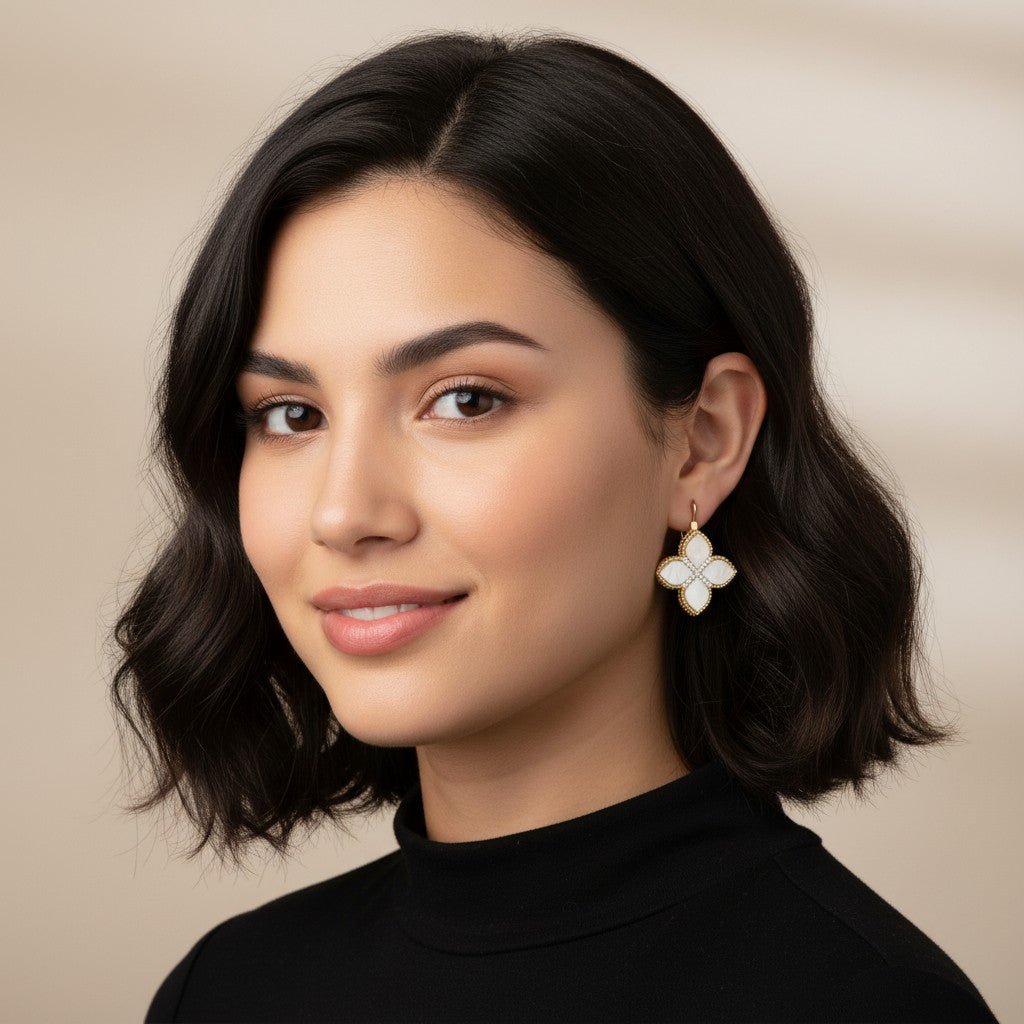 Venetian Style Drop Earrings