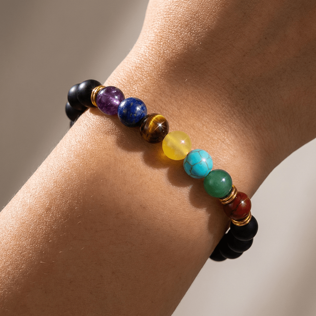 Chakra Gemstone Bracelet - Leila Jewels