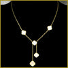 Clover "Y" Necklace - Leila Jewels