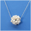 Pearl Snowball Pendant Necklace - Leila Jewels