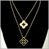 Venetian Flower Pull Necklace - Leila Jewels