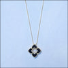 Venetian Flower Pull Necklace - Leila Jewels