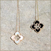 Venetian Flower Pull Necklace - Leila Jewels