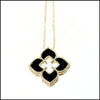 Venetian Flower Pull Necklace - Leila Jewels