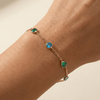 Multi - Color Aurora Crystal Bracelet - Leila Jewels