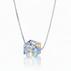 Sugar Cube Crystal Necklace - Leila Jewels