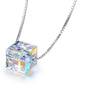 Sugar Cube Crystal Necklace - Leila Jewels