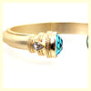 Crystal Cap Cuff Bracelet - Leila Jewels