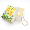 Yellow Daffodils Capiz Shell Painted Trinket Box - Leila Jewels