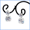Sterling Double Zirconia Earring - Leila Jewels
