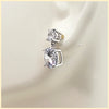 Sterling Double Zirconia Earring - Leila Jewels