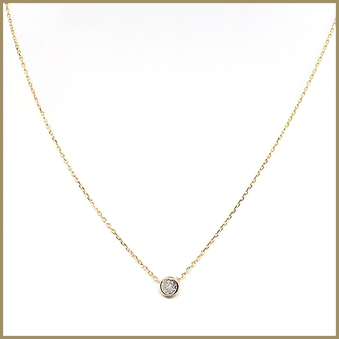 Zirconia Pendant Necklace - Leila Jewels