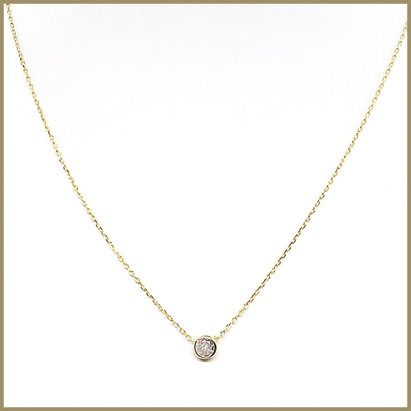 Zirconia Pendant Necklace - Leila Jewels