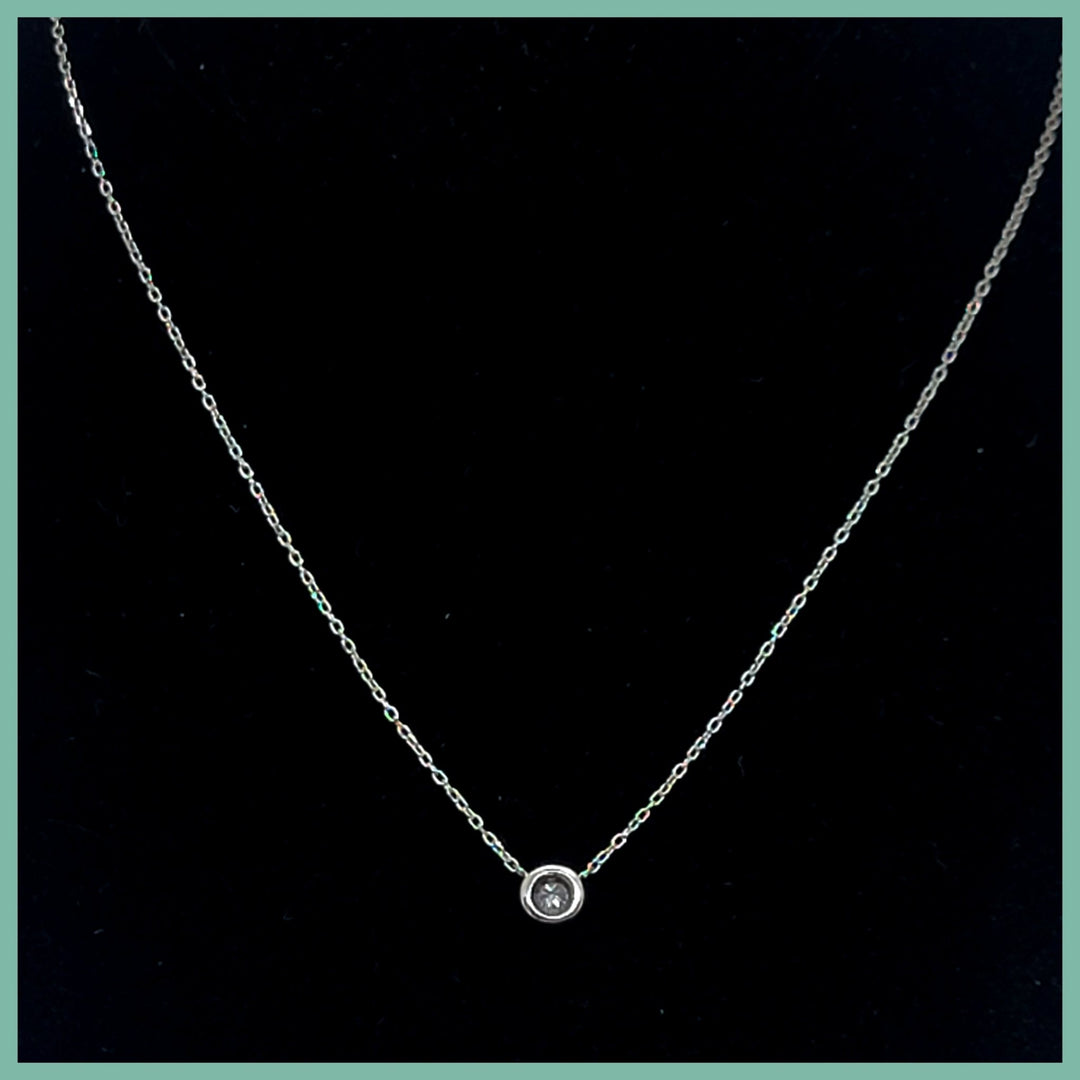 Zirconia Pendant Necklace - Leila Jewels