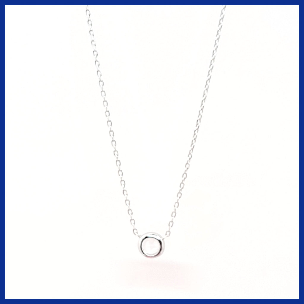 Zirconia Pendant Necklace - Leila Jewels