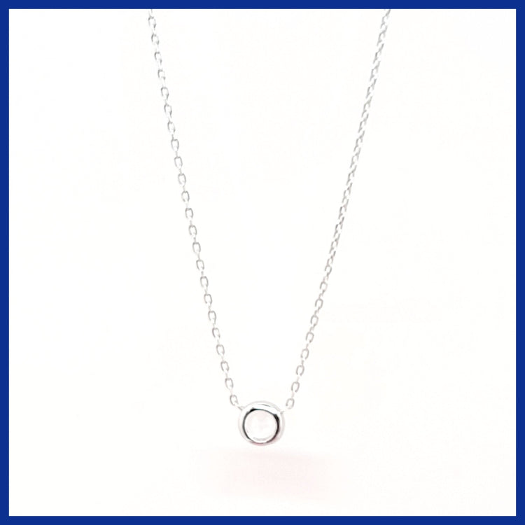 Zirconia Pendant Necklace - Leila Jewels