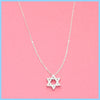 Pavé Star of David Necklace - Leila Jewels