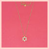Pavé Star of David Necklace - Leila Jewels