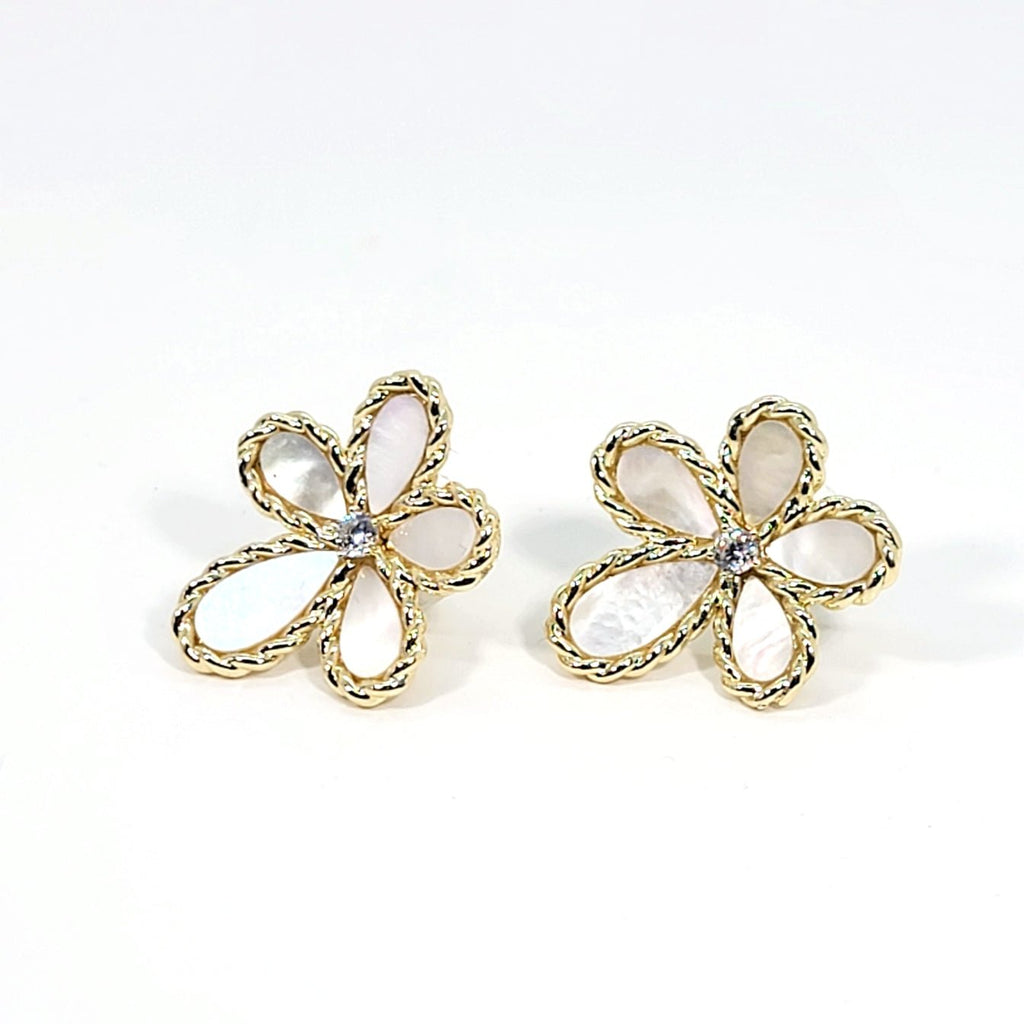 Jasmine Flower Earrings - Leila Jewels