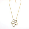 Jasmine Flower Pendant Necklace - Leila Jewels