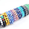 Vibrant Gemstone Bead Bracelet Collection - Leila Jewels