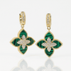 Venetian Flower Drop Earrings - Leila Jewels