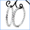 Sparkle Hoop Earrings - Leila Jewels