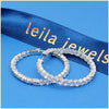 Sparkle Hoop Earrings - Leila Jewels