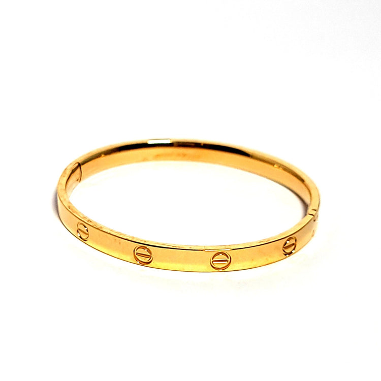 Iconic "Love" Bangle - Leila Jewels