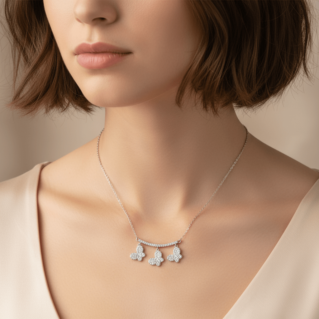 Butterfly Necklace - Leila Jewels