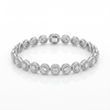 Sterling Silver Zirconia Tennis Bracelet - Leila Jewels