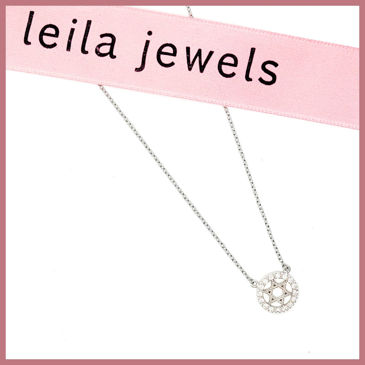 Sterling Star of David Necklace - Leila Jewels