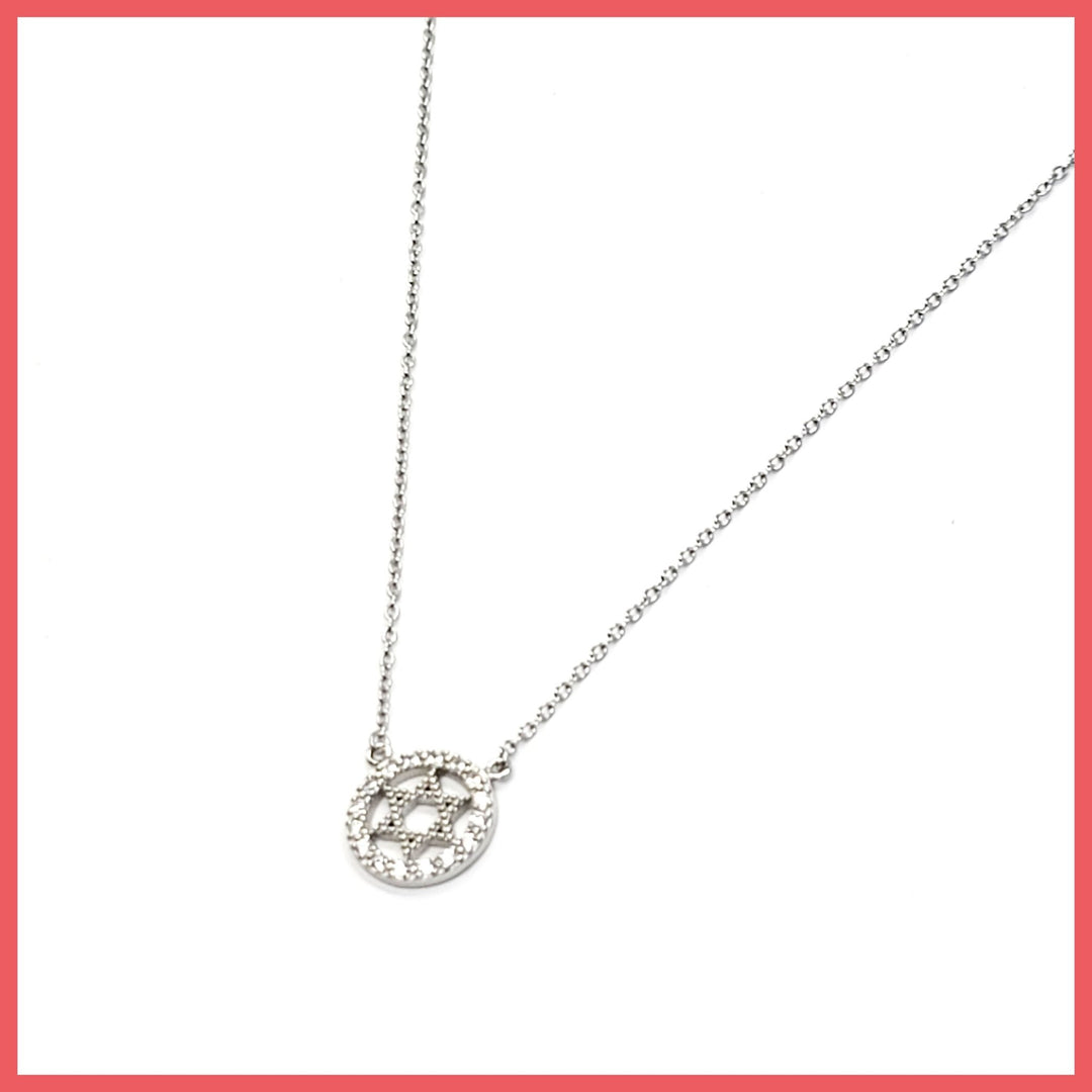 Sterling Star of David Necklace - Leila Jewels