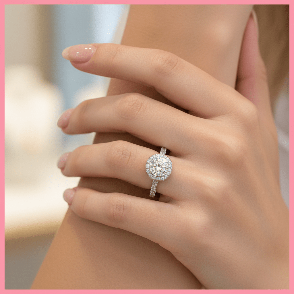 Crystal Cocktail Ring - Leila Jewels