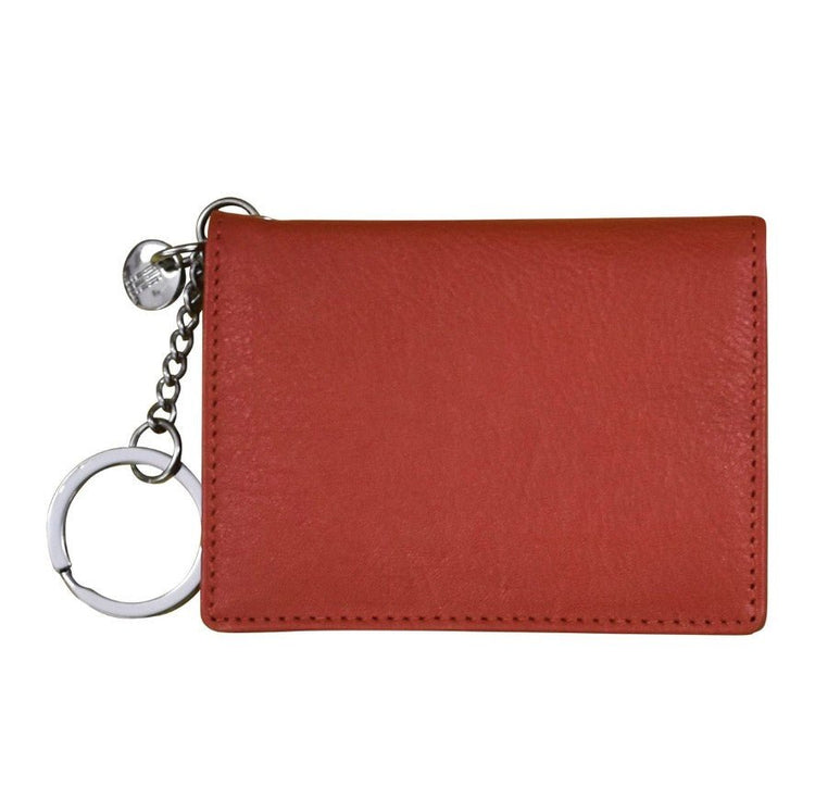 Leather Key Ring/Card Case - Leila Jewels