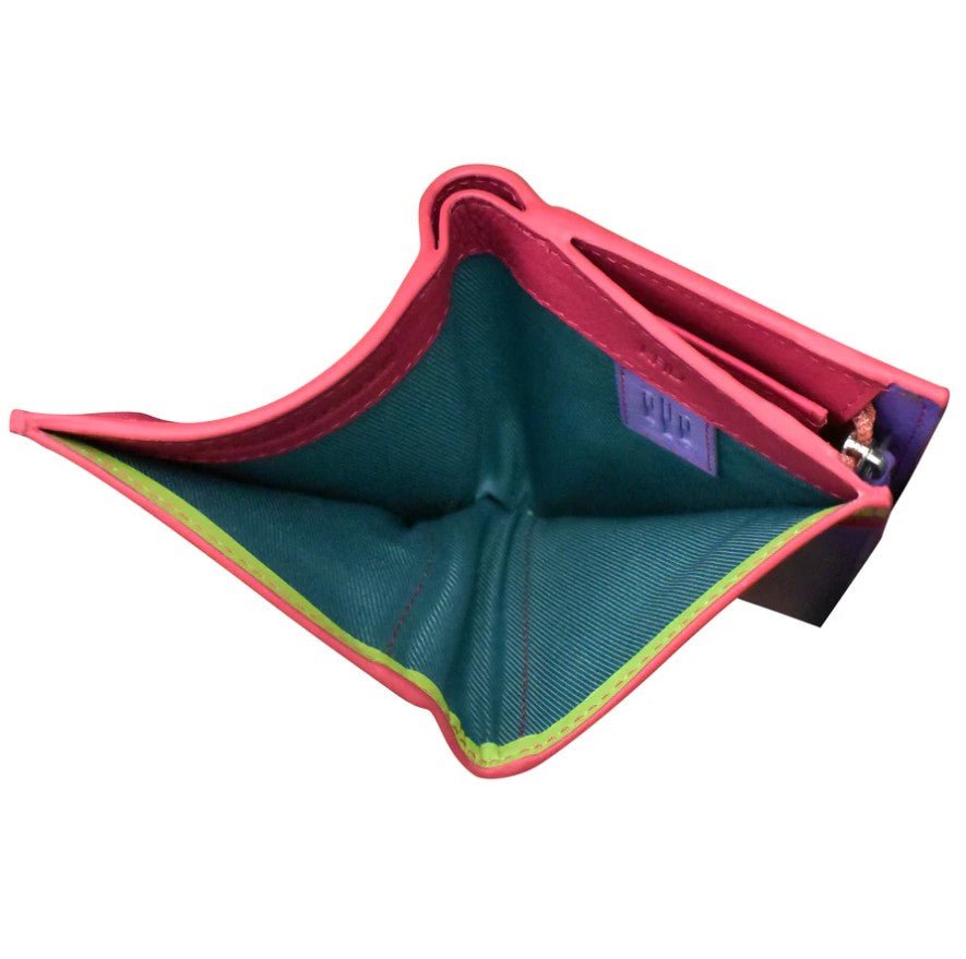 Small Leather Snap Wallet - Leila Jewels