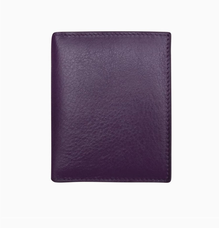 Small Leather Snap Wallet - Leila Jewels