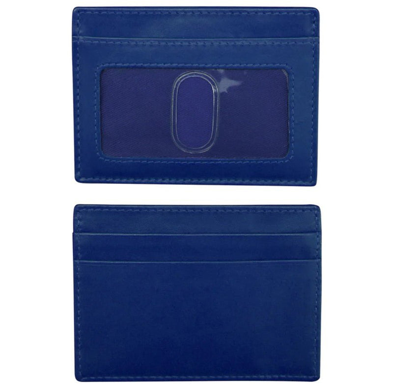 Flat Leather I.D. / Card Case - Leila Jewels