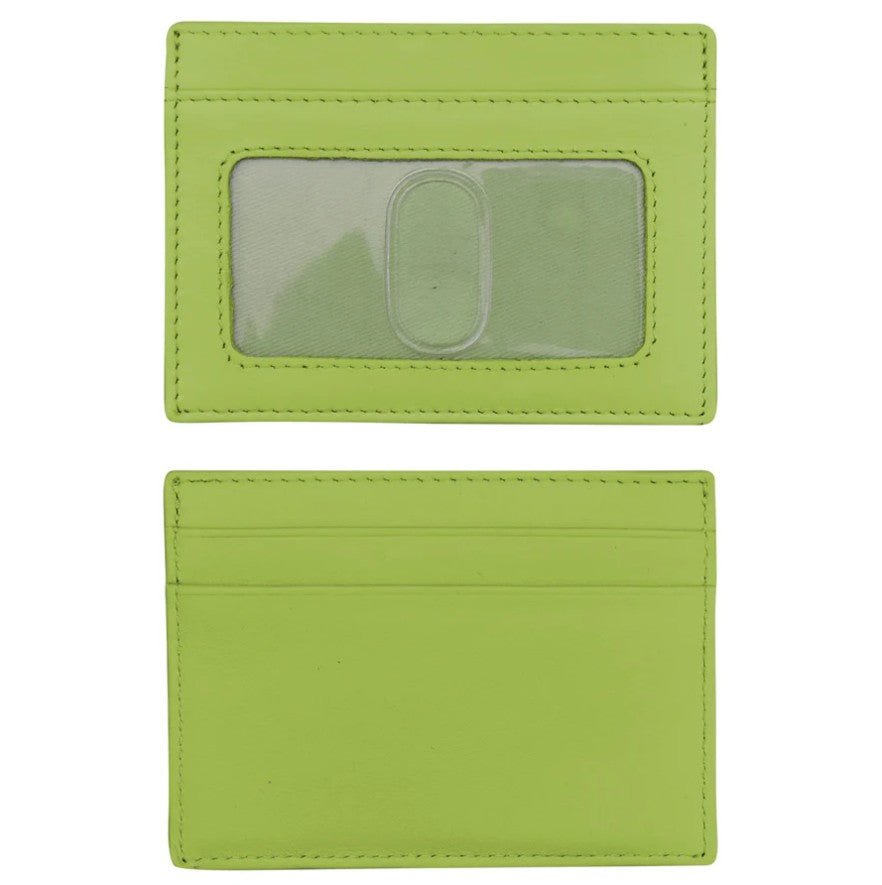 Flat Leather I.D. / Card Case - Leila Jewels