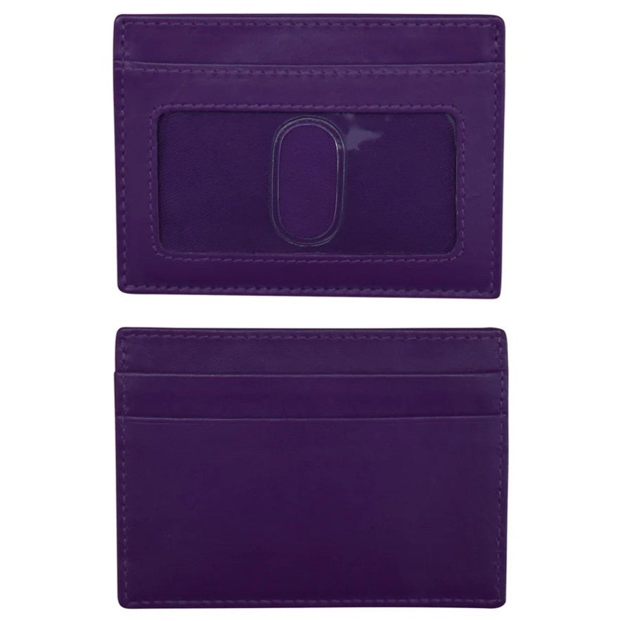 Flat Leather I.D. / Card Case - Leila Jewels