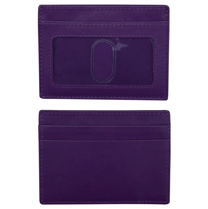 Flat Leather I.D. / Card Case - Leila Jewels