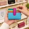 Leather Bi-Fold Credit Card Wallet - Leila Jewels