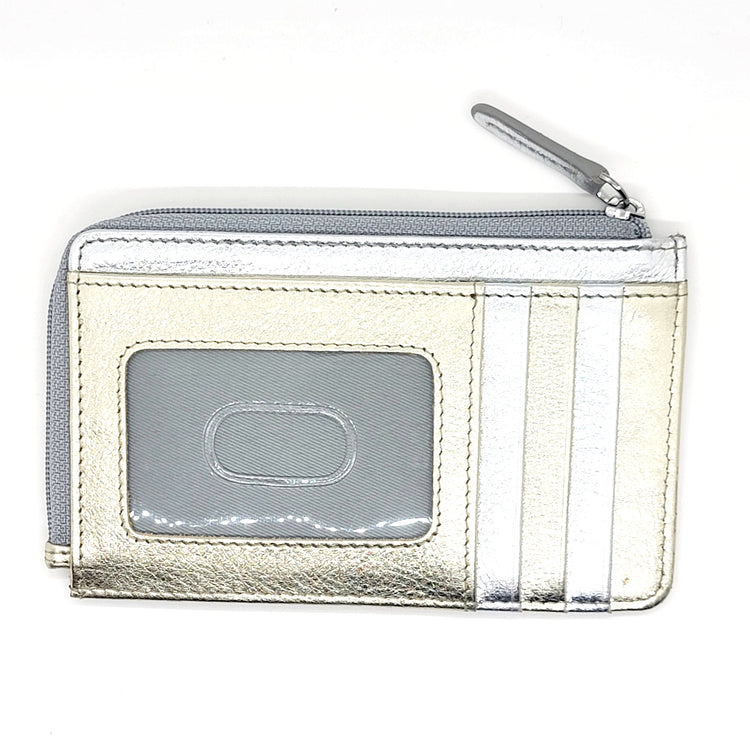 Flat Leather Card Case - Leila Jewels