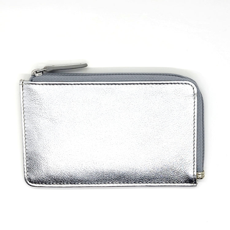 Flat Leather Card Case - Leila Jewels